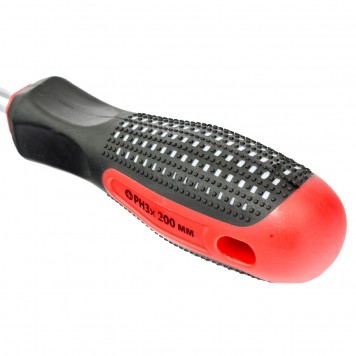 11447 | Отвертка Fusion, PH3 х 200 мм, CrV, трехкомпонентная рукоятка "Anti slip", MATRIX-2