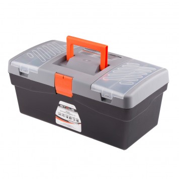 90704 | Ящик для инструмента 17", 420 х 220 х 180 мм, пластик, STELS-0