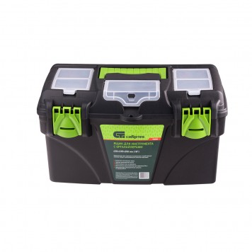 90808 | Ящик для инструментов 18 ”, с органайзерами, СИБРТЕХ-1