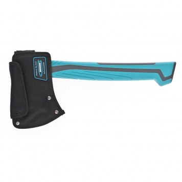 21450 | Топор универсальный 700 гр, кованый, тефлоновое покрытие, двухкомпонентное пластиковое топорище, 350 мм, GROSS-1