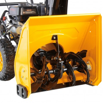 97602 | Бензиновая снегоуборочная машина SB 650 E, 6,5 л.с, Loncin, с электростартером, фара, DENZEL-1