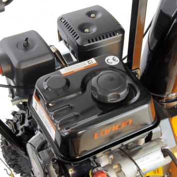 97602 | Бензиновая снегоуборочная машина SB 650 E, 6,5 л.с, Loncin, с электростартером, фара, DENZEL-5