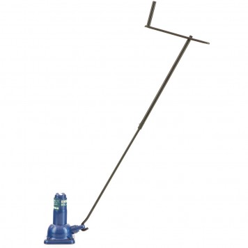 50103 | Домкрат механический бутылочный, 2 т, h подъема 210–390 мм, 2 части (домкрат, ручка), STELS-1