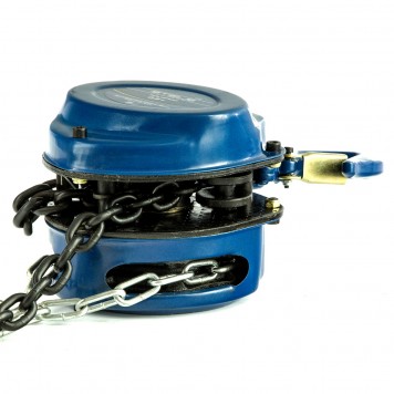 51943 | Таль цепная, 0,5 т, h подъема 2,5 м, расстояние между крюками 350 мм, STELS-2