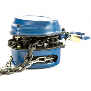51944 | Таль цепная, 1 т, h подъема 2,5 м, расстояние между крюками 350 мм, STELS-2