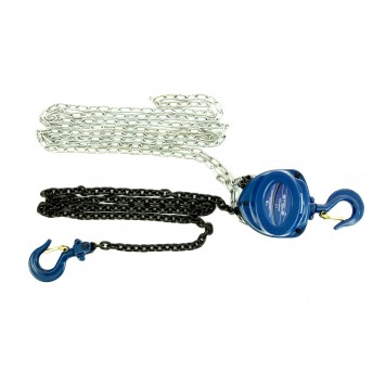 51946 | Таль цепная, 2 т, h подъема 2,5 м, расстояние между крюками 400 мм, STELS-0