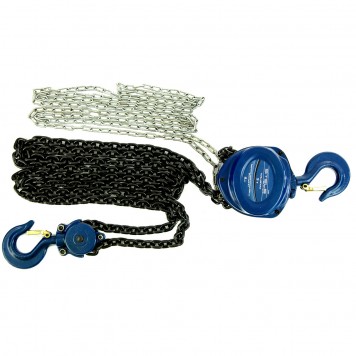 51947 | Таль цепная, 3 т, h подъема 3 м, расстояние между крюками 500 мм, STELS-0