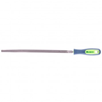 15933 | Напильник, 300 мм, квадратный, двухкомпонентная рукоятка, №2, СИБРТЕХ-0