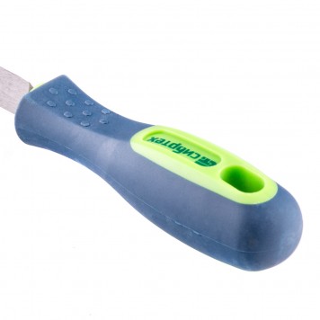 16030 | Напильник, 250 мм, трехгранный, двухкомпонентная рукоятка, №2, СИБРТЕХ-2