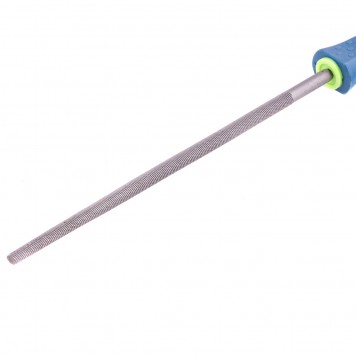 16127 | Напильник, 200 мм, круглый, двухкомпонентная рукоятка, №2, СИБРТЕХ-1