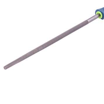 16130 | Напильник, 250 мм, круглый, двухкомпонентная рукоятка, №2, СИБРТЕХ-1