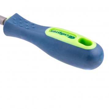 16130 | Напильник, 250 мм, круглый, двухкомпонентная рукоятка, №2, СИБРТЕХ-2