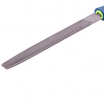 16227 | Напильник, 200 мм, плоский, двухкомпонентная рукоятка, №2, СИБРТЕХ-1