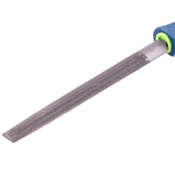 16324 | Напильник, 150 мм, полукруглый, двухкомпонентная рукоятка, №2, СИБРТЕХ-1