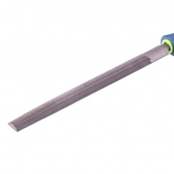 16327 | Напильник, 200 мм, полукруглый, двухкомпонентная рукоятка, №2, СИБРТЕХ-1