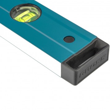 34441 | Уровень алюминиевый, 800 мм, 1 рукоятка, фрезеровка, 3 глазка, Prazision, GROSS-2