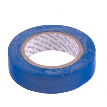 88770 | Изолента ПВХ, 15 мм х 10 м, синяя, 150 мкм, MATRIX-0