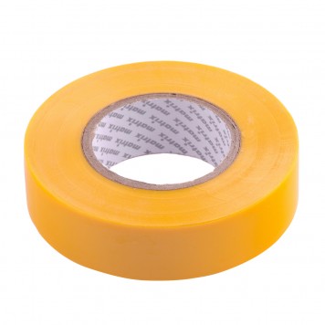 88780 | Изолента ПВХ, 19 мм х 20 м, желтая, 150 мкм, MATRIX-0
