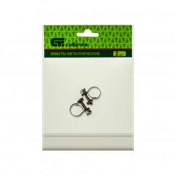 475033 | Хомуты металлические 10-12 мм, ширина 9 мм, винтовой, W4, 2 шт, СИБРТЕХ MINI-1