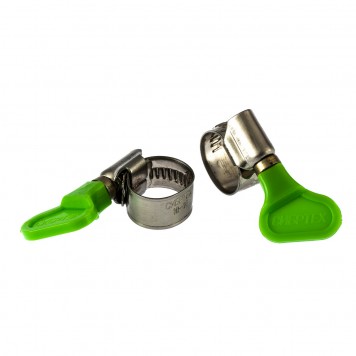 476483 | Хомуты металлические, червячные 10-16 мм, ширина 12 мм, W4, с ключом, 2 шт, СИБРТЕХ-0