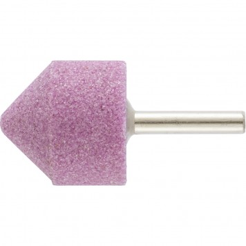 76005 | Шарошка абразивная, конус, 10 x 18 x 3 мм, F80,3 шт, MATRIX-0