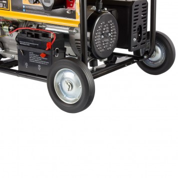 94684 | Генератор бензиновый GE 6900E, 5.5 кВт, 220 В/50 Гц, 25 л, электростартер, DENZEL-4