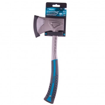 21500 | Топор цельнокованый, трехкомпонентная рукоятка, 950 г, GROSS-4