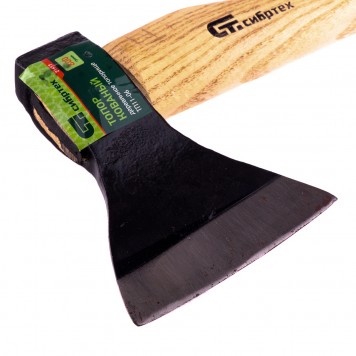 21617 | Топор 600 г, в сборе, кованый, деревянное топорище, СИБРТЕХ ТП11-06-1