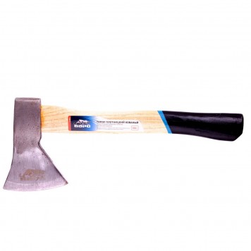 21652 | Топор плотницкий, кованый, деревянная рукоятка, 600 г, пескоструйное покрытие полотна, БАРС-0