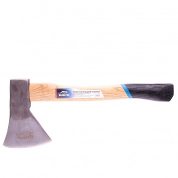 21656 | Топор плотницкий, кованый, деревянная рукоятка, 1000 г, пескоструйное покрытие полотна, БАРС-0