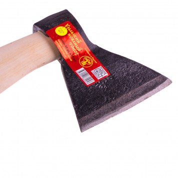 21663 | Топор кованый, 1200 г, в сборе, деревянное топорище, 500 мм, АО, ИЖСТАЛЬ-ТНП-2