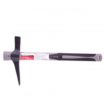 21824 | Кирка-молоток печника и каменщика 500 г, фибергласовая обрезиненная рукоятка 385 мм, MATRIX-0