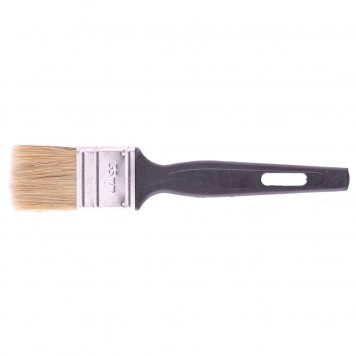 82503 | Кисть флейцевая "Стандарт", 35 х 6 мм, натуральная щетина, пластиковая ручка, СИБРТЕХ-0