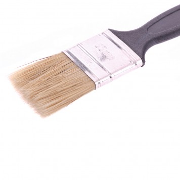 82503 | Кисть флейцевая "Стандарт", 35 х 6 мм, натуральная щетина, пластиковая ручка, СИБРТЕХ-1