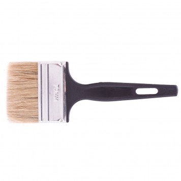 82506 | Кисть флейцевая "Стандарт", 70 х 6 мм, натуральная щетина, пластиковая ручка, СИБРТЕХ-0