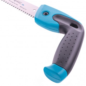 23100 | Ножовка по дереву, выкружная, 300 мм/12", 11-12 TPI, каленый зуб 3D, двухкомпонентная рукоятка, GROSS PIRANHA-2