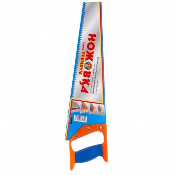 23162 | Ножовка по дереву, 400 мм, шаг зубьев 5 мм, пластиковая рукоятка, ИЖСТАЛЬ-ТНП-3