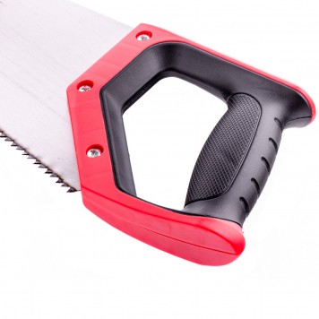 23556 | Ножовка по дереву, 400 мм, зуб 2D, каленый крупный зуб 3-4 TPI, двухкомпонентная рукоятка, MATRIX MASTER-2