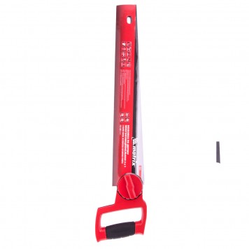 23575 | Ножовка по дереву 3 в одном: ножовка, 3 рабочих полотна, металлическая обрезиненная рукоятка, MATRIX-4