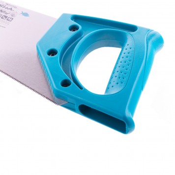 24121 | Ножовка для работы с ламинатом, 360 мм, 15-16 TPI, зуб 2D, каленый зуб, пласт.рук-ка, GROSS PIRANHA-2