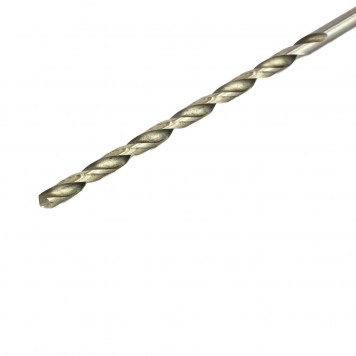 715035 | Сверло по металлу, 3,5 х 110 мм, полированное, удл, HSS, 10 шт, цилиндрический хвостовик, MATRIX-1