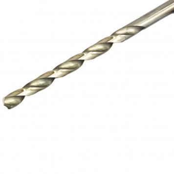 715060 | Сверло по металлу, 6 х 139 мм, полированное, удл, HSS, 10 шт, цилиндрический хвостовик, MATRIX-1