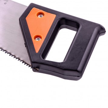 232335 | Ножовка по дереву, 450 мм, 5-6 TPI, каленый зуб, линейка, пластиковая рукоятка, SPARTA-2