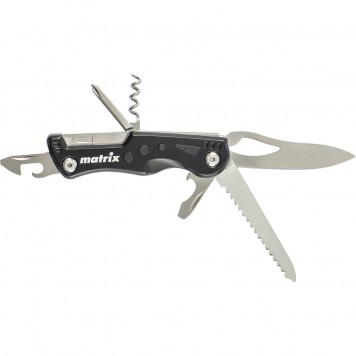 17624 | Нож многофункциональный, 7 функций, в чехле, 107 мм, MATRIX-0