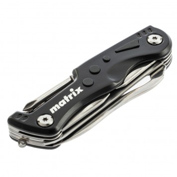 17624 | Нож многофункциональный, 7 функций, в чехле, 107 мм, MATRIX-2