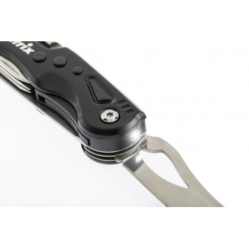 17625 | Нож многофункциональный, 11 функций, в чехле, 107 мм, MATRIX-1