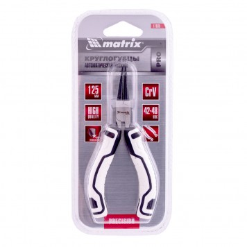 17835 | Круглогубцы Mini, 125 мм, авторазжим, Pro, MATRIX-3