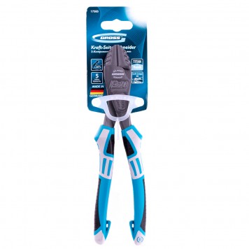 17585 | Бокорезы 200 мм, усиленные, трехкомпонентные рукоятки, GROSS-3