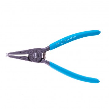 18340 | Съемник, 175 мм, для внешних стопорных колец (19-60 мм), прямые губки (разжим), GROSS-0