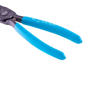 18340 | Съемник, 175 мм, для внешних стопорных колец (19-60 мм), прямые губки (разжим), GROSS-2